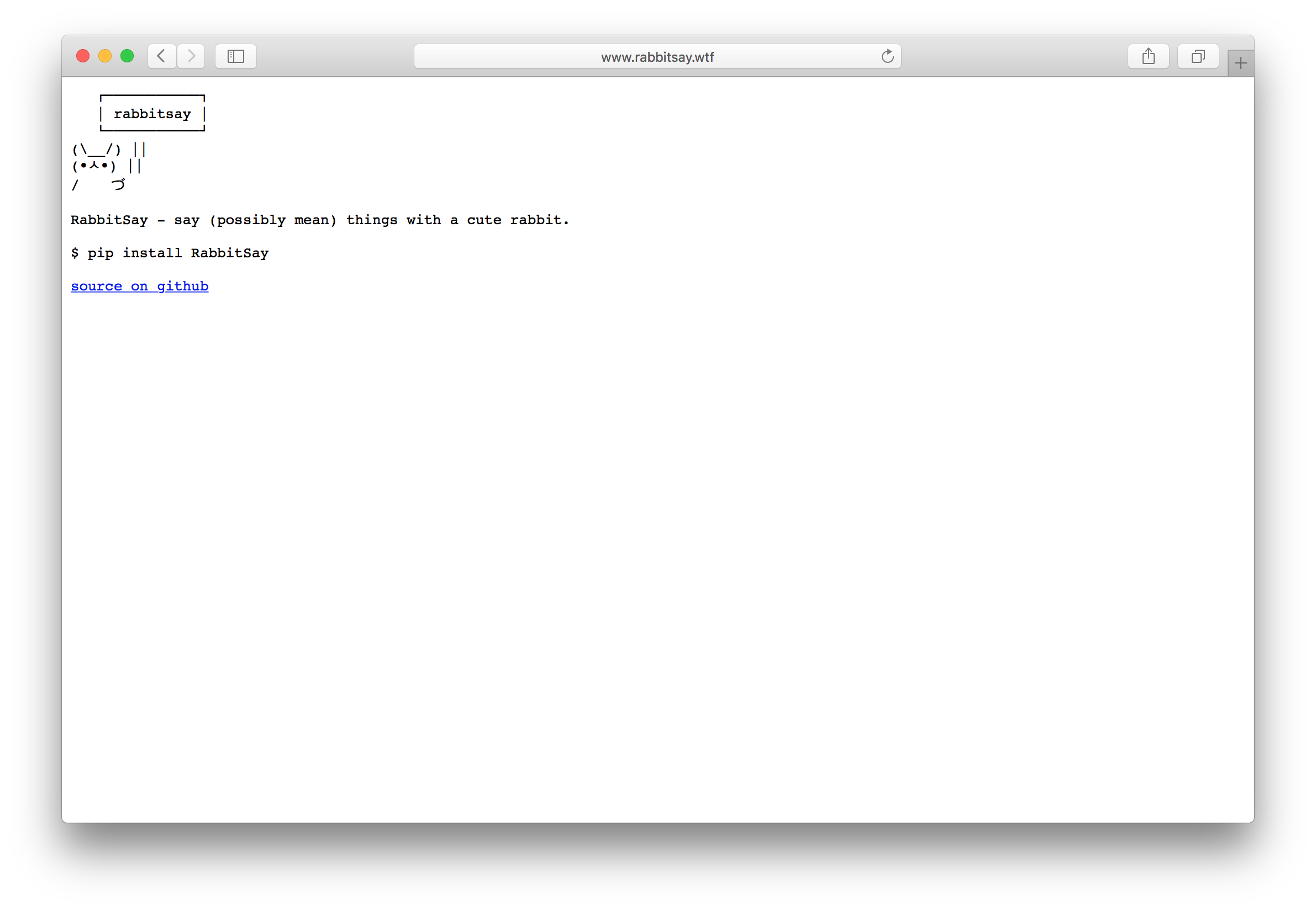 Github/Cbeck527/rabbitsay